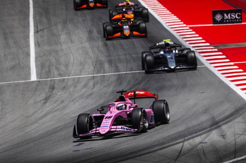 Motorsport. Formula 2. Barcelona Race. 13.06.2026
