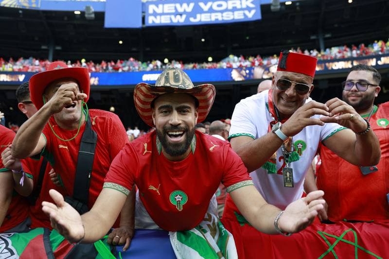 Football. FIFA World Cup. Brazil - Morocco. 14.06.2026