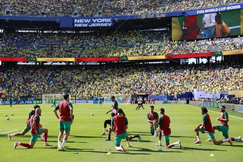 Football. FIFA World Cup. Brazil - Morocco. 14.06.2026