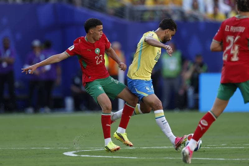 Football. FIFA World Cup 2026. Brazil - Morocco. 14.06.2026