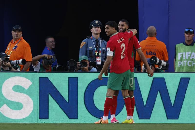 Football. FIFA World Cup 2026. Brazil - Morocco. 14.06.2026