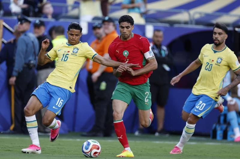 Football. FIFA World Cup 2026. Brazil - Morocco. 14.06.2026