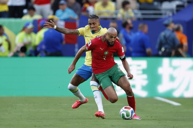 Football. FIFA World Cup 2026. Brazil - Morocco. 14.06.2026