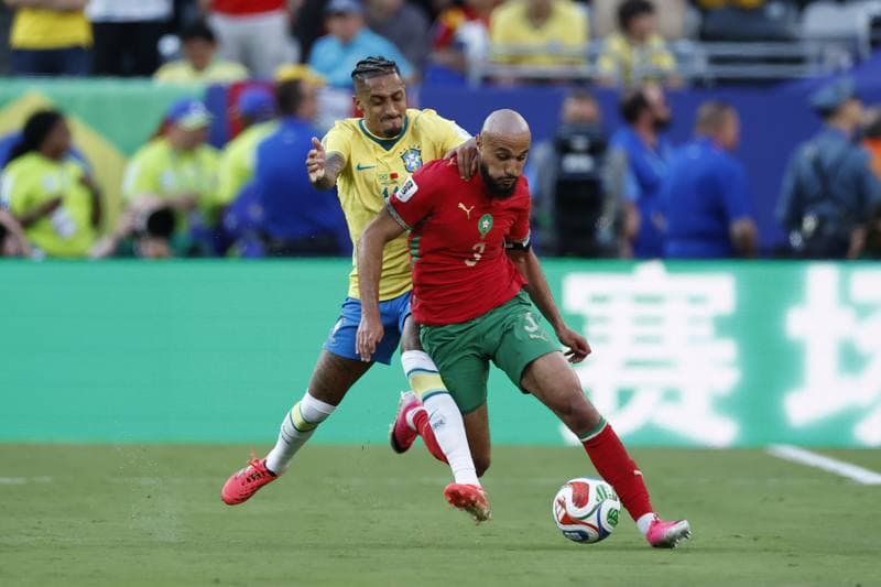 Football. FIFA World Cup 2026. Brazil - Morocco. 14.06.2026