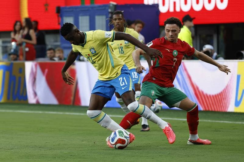 Football. FIFA World Cup 2026. Brazil - Morocco. 14.06.2026