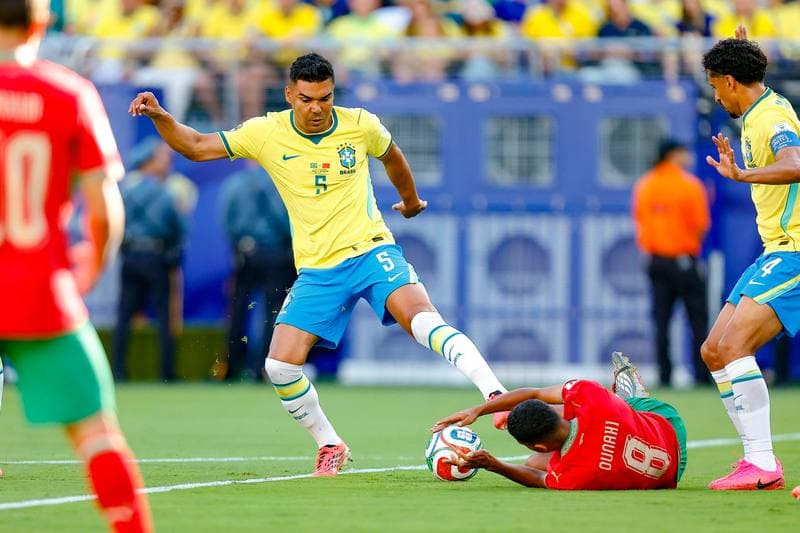 Football. FIFA World Cup 2026. Brazil - Morocco. 13.06.2026