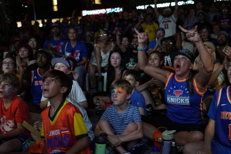 Basketball. New York Knicks win NBA Championship 2026