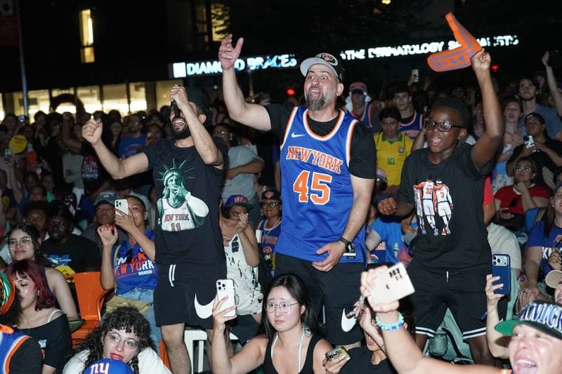Basketball. New York Knicks win NBA Championship 2026