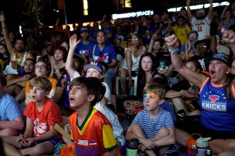 Basketball. New York Knicks win NBA Championship 2026