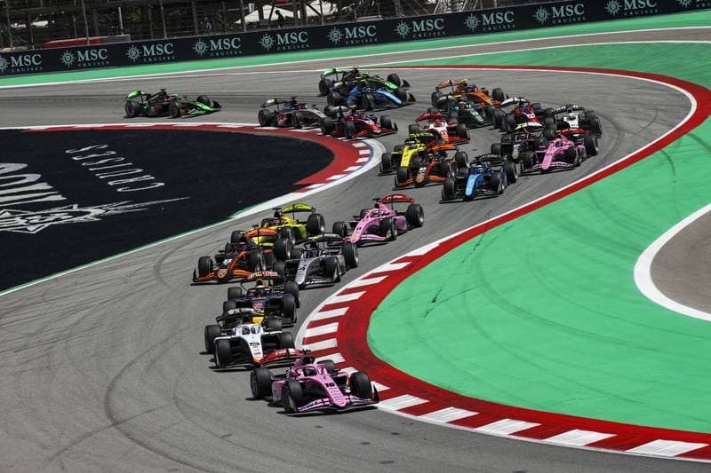 Motorsport. Formula 2. Barcelona Race. 13.06.2026