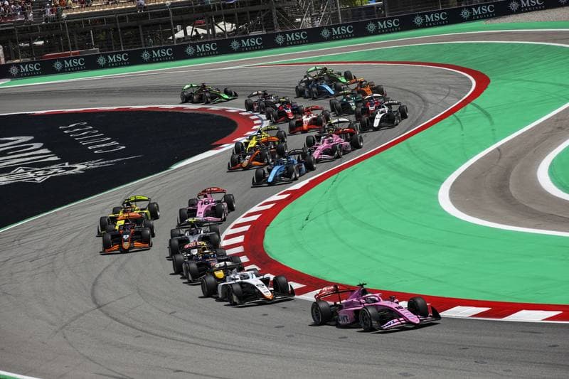 Motorsport. Formula 2. Barcelona Race. 13.06.2026