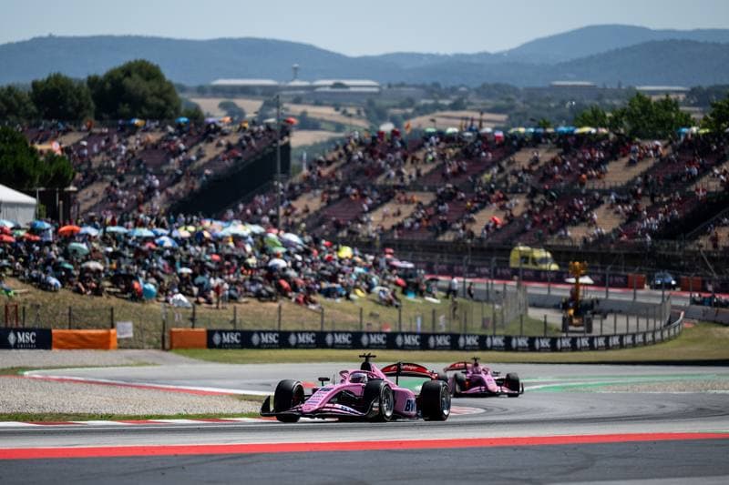 Motorsport. Formula 2. Barcelona Race. 13.06.2026