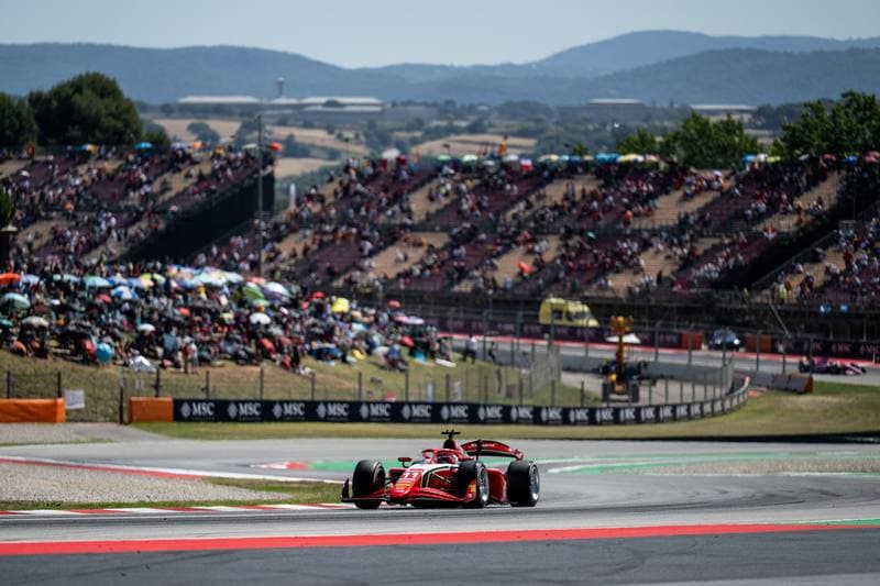 Motorsport. Formula 2. Barcelona Race. 13.06.2026