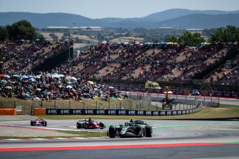 Motorsport. Formula 2. Barcelona Race. 13.06.2026