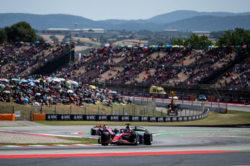 Motorsport. Formula 2. Barcelona Race. 13.06.2026