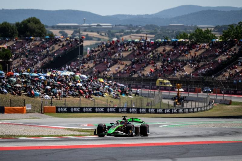 Motorsport. Formula 2. Barcelona Race. 13.06.2026