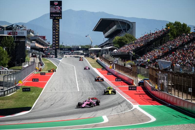 Motorsport. Formula 2. Barcelona Race. 13.06.2026