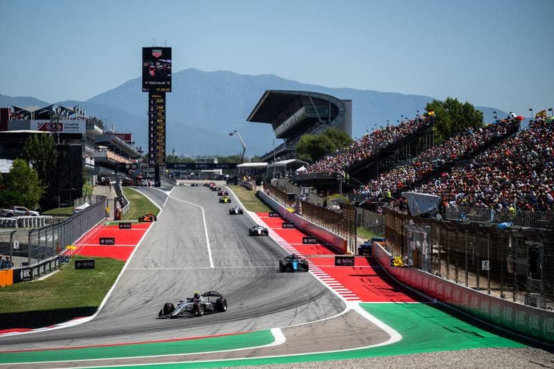 Motorsport. Formula 2. Barcelona Race. 13.06.2026