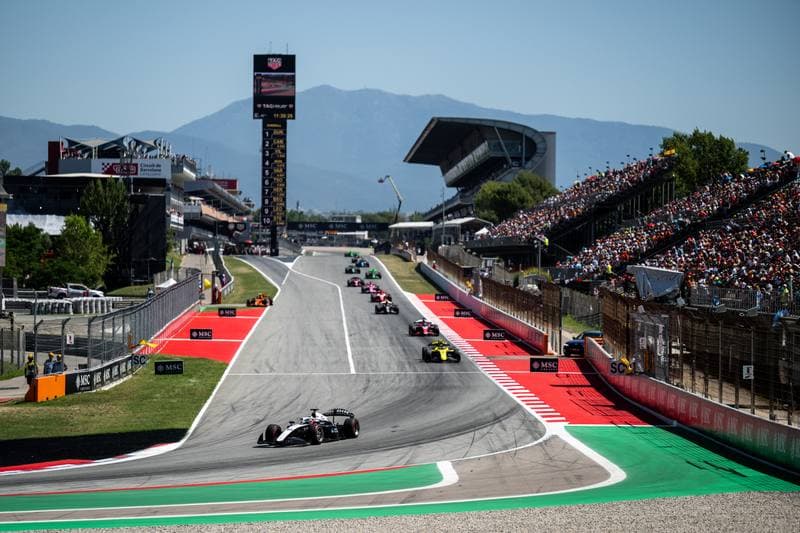 Motorsport. Formula 2. Barcelona Race. 13.06.2026