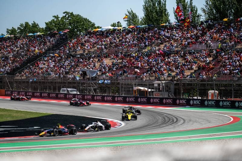 Motorsport. Formula 2. Barcelona Race. 13.06.2026