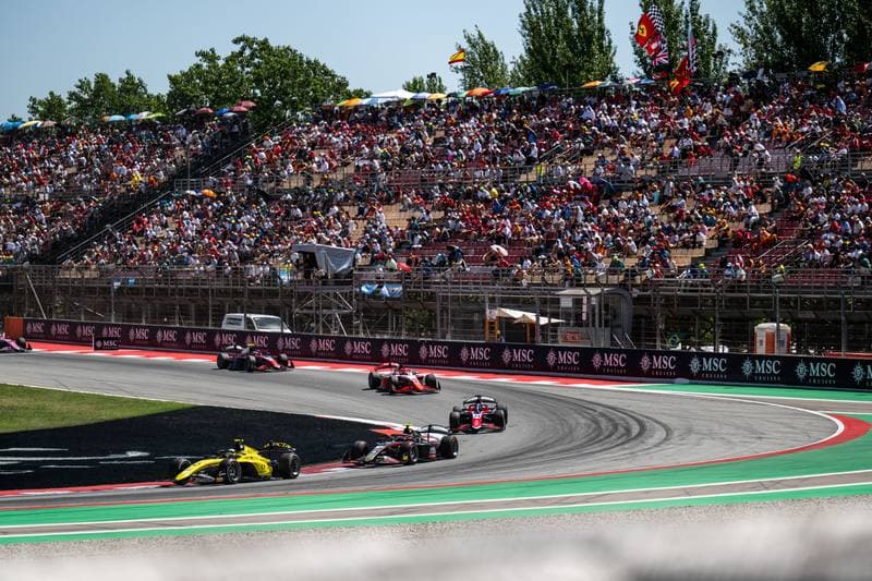 Motorsport. Formula 2. Barcelona Race. 13.06.2026