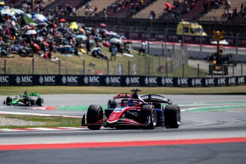 Motorsport. Formula 2. Barcelona Race. 13.06.2026