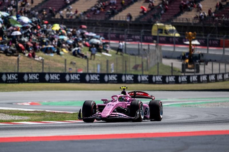Motorsport. Formula 2. Barcelona Race. 13.06.2026