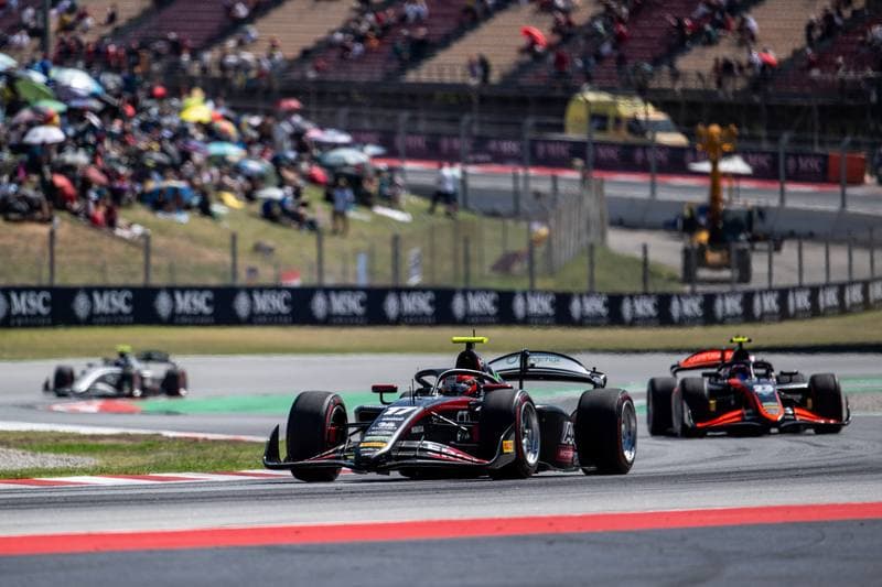 Motorsport. Formula 2. Barcelona Race. 13.06.2026