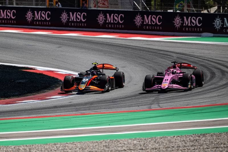 Motorsport. Formula 2. Barcelona Race. 13.06.2026