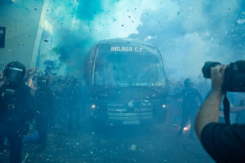 Football. La Liga 2 Play-off. Malaga - Almeria. 14.06.2026