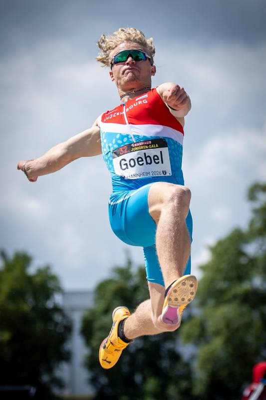 Athletics. Juniorengala. Mathieu Dorbolo. 14.06.2026