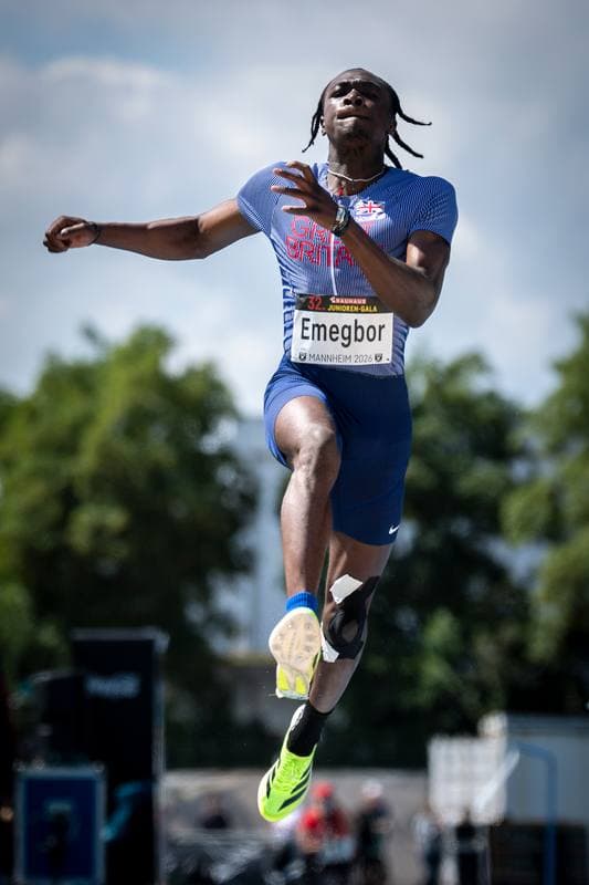 Athletics. Juniorengala. Daniel Emegbor - . 14.06.2026