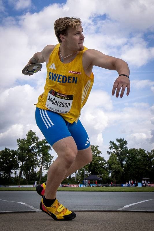Athletics. Juniorengala. Elias Andersson - . 14.06.2026