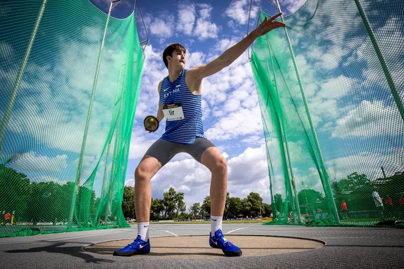 Athletics. Juniorengala. Elias Andersson - . 14.06.2026