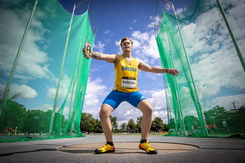 Athletics. Juniorengala. Elias Andersson - . 14.06.2026