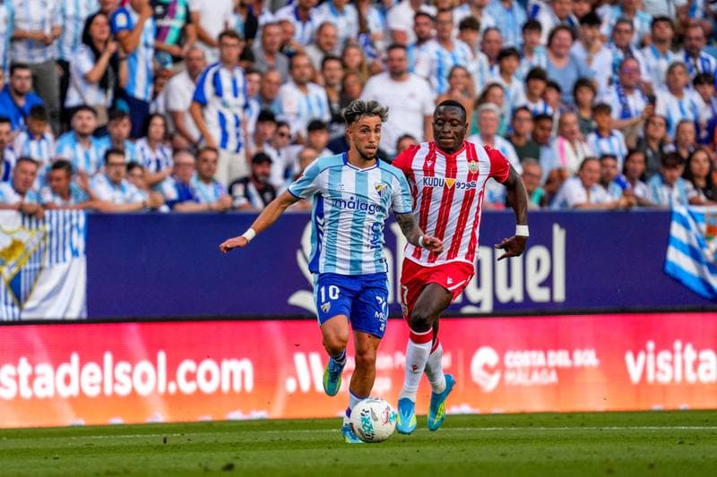 Football. La Liga 2 Play-off. Malaga - Almeria. 14.06.2026