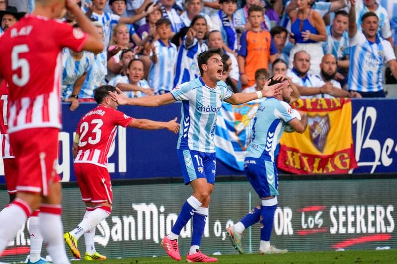 Football. La Liga 2 Play-off. Malaga - Almeria. 14.06.2026