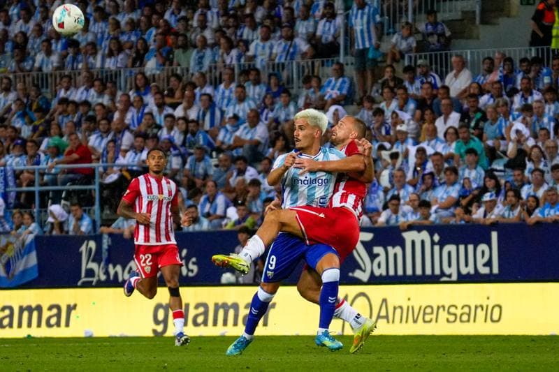 Football. La Liga 2 Play-off. Malaga - Almeria. 14.06.2026