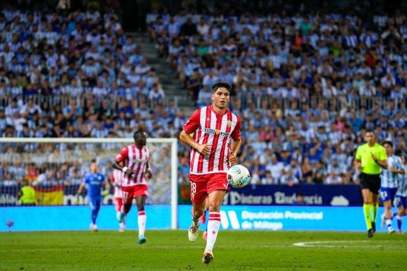 Football. La Liga 2 Play-off. Malaga - Almeria. 14.06.2026