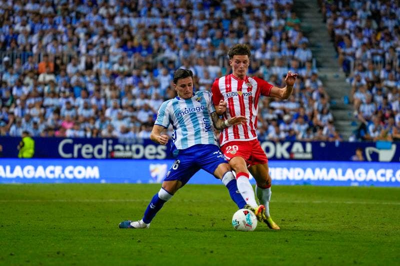 Football. La Liga 2 Play-off. Malaga - Almeria. 14.06.2026