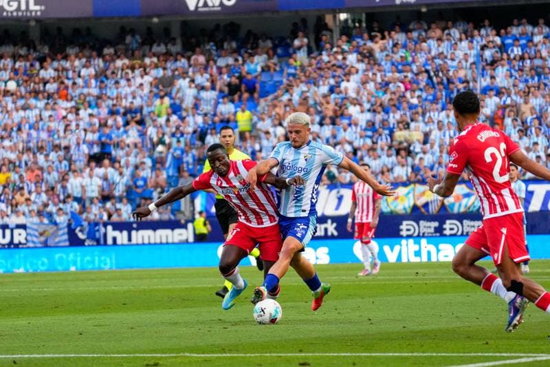 Football. La Liga 2 Play-off. Malaga - Almeria. 14.06.2026