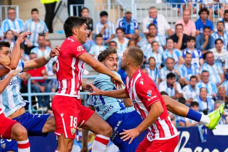 Football. La Liga 2 Play-off. Malaga - Almeria. 14.06.2026