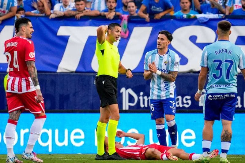Football. La Liga 2 Play-off. Malaga - Almeria. 14.06.2026