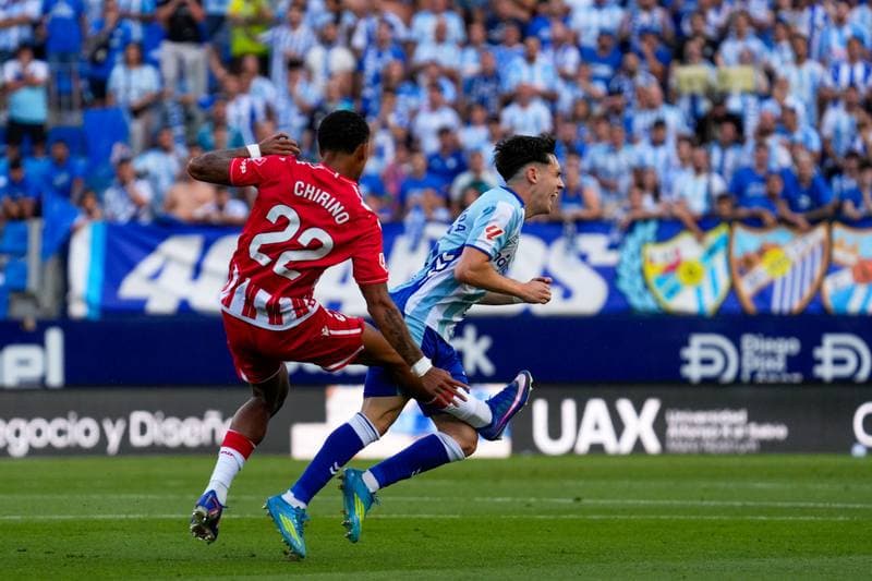 Football. La Liga 2 Play-off. Malaga - Almeria. 14.06.2026