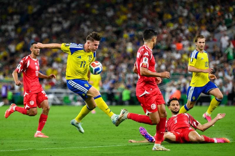 Football. FIFA World Cup 2026. Sweden - Tunisia. 15.06.2026