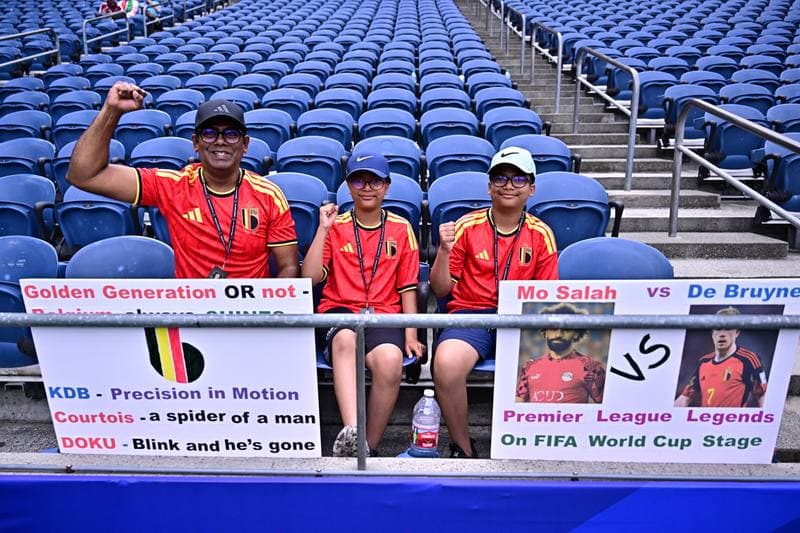 Football. FIFA World Cup 2026. Belgium - Egypt. 15.06.2026