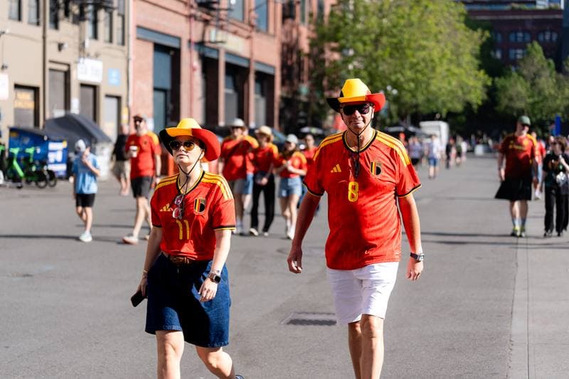 Football. FIFA World Cup 2026. Belgium - Egypt. 15.06.2026