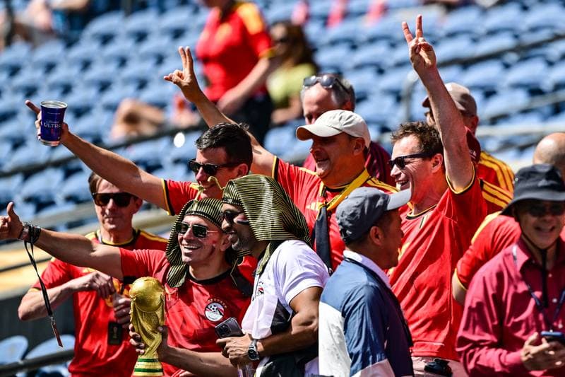 Football. FIFA World Cup 2026. Belgium - Egypt. 15.06.2026