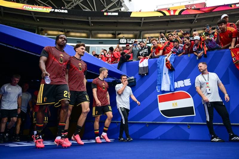 Football. FIFA World Cup 2026. Belgium - Egypt. 15.06.2026