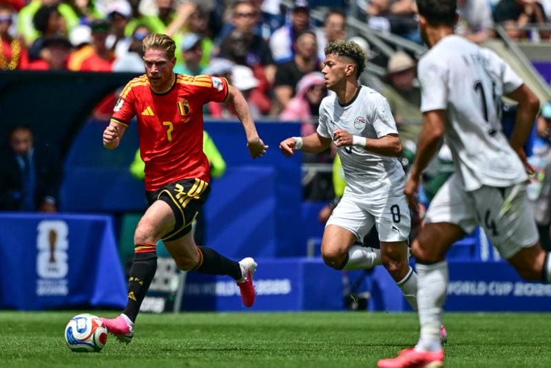 Football. FIFA World Cup 2026. Belgium - Egypt. 15.06.2026